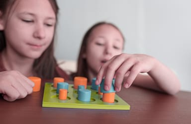Board Game Blue Orange Gobblers on the Go!