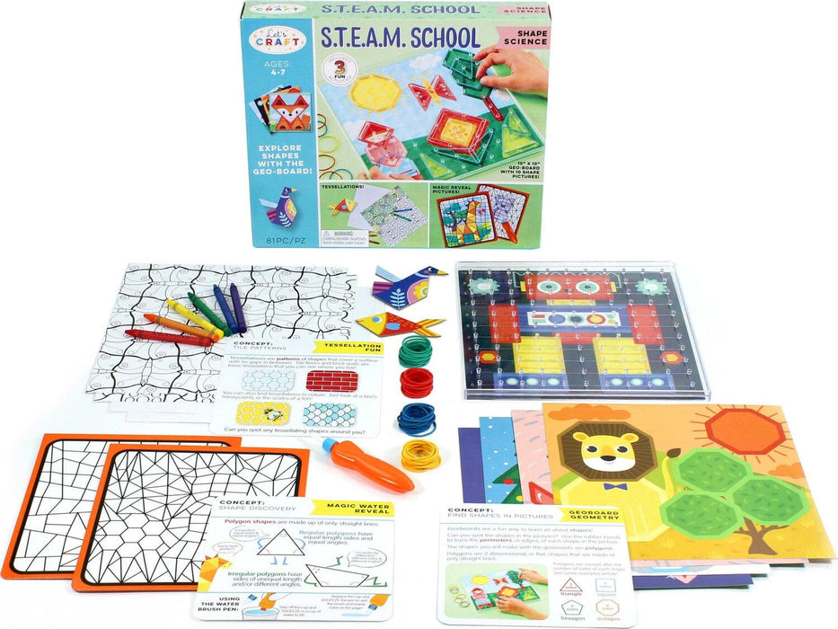 Let's Craft Steam School Shape Science - Saltire Games