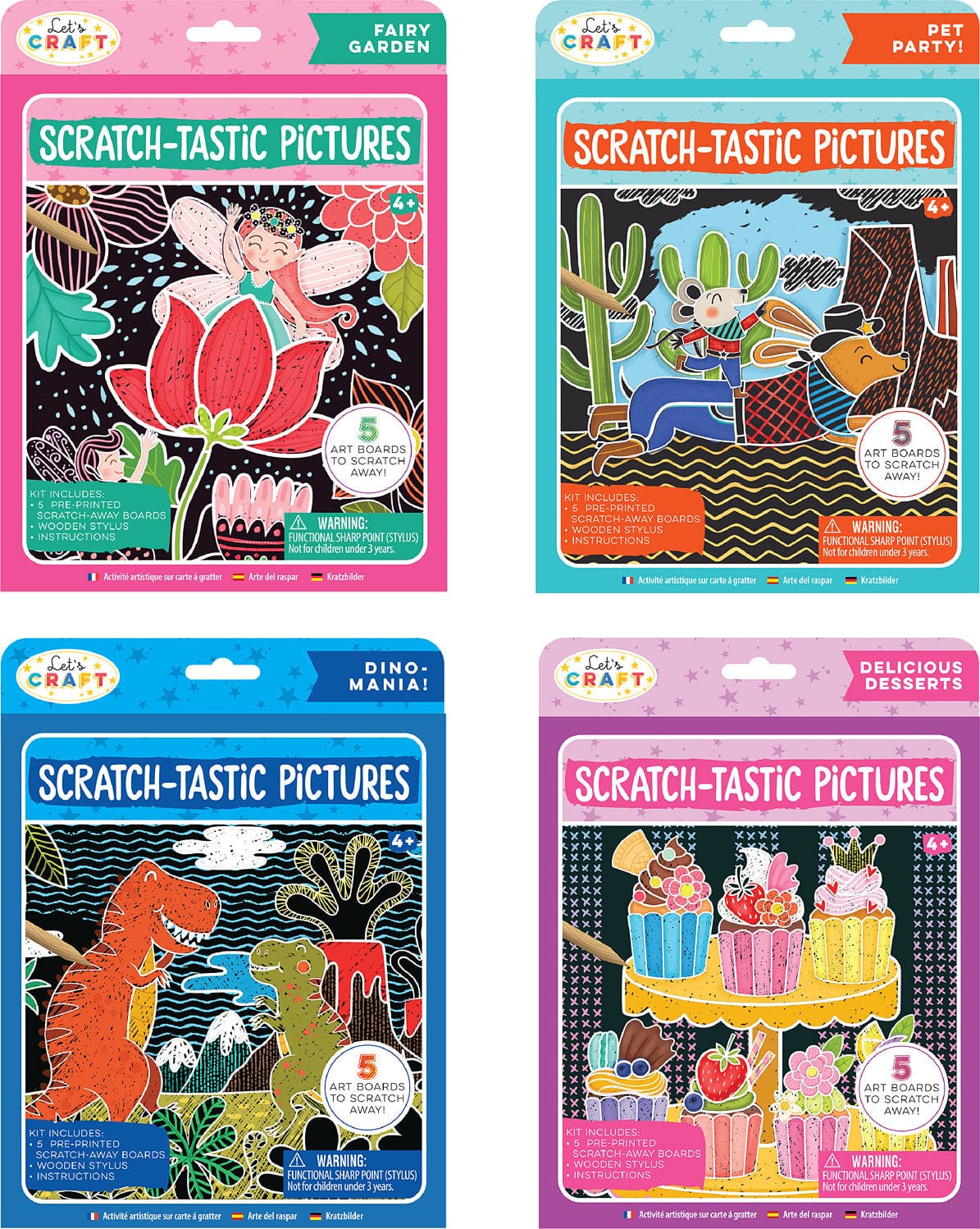 Scratch-Tastic Pictures Pet - Saltire Games