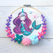 Sea  Do Diy Embroidery Hoop Art Tween Craft Kit - Saltire Games