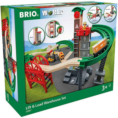 BRIO Lift & Load Warehouse Set - Saltire Games