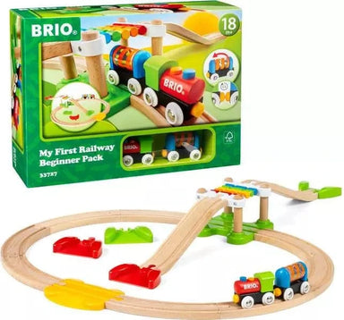BRIO World Train Set My First Railway Beginner Pack - Saltire Games