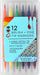 Iheartart 12 Brush Tip  Fine Tip Markers - Saltire Games