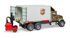 Bruder MACK Granite UPS Logistics Truck - Saltire Games