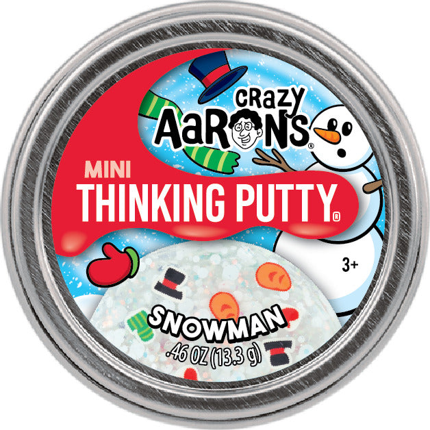 Mini Thinking Putty - Snowman - Saltire Games