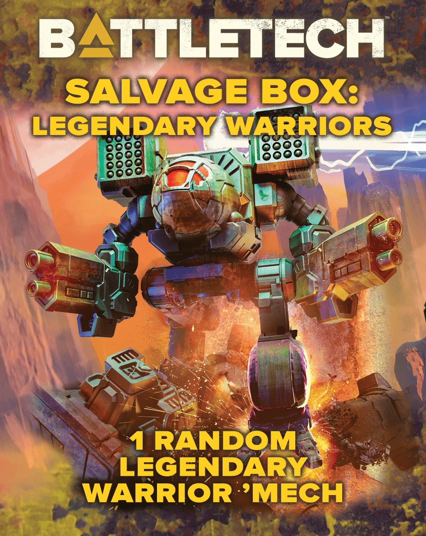 BattleTech Salvage Box Legendary Warriors - Saltire Games
