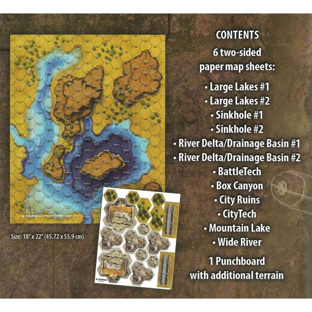 BattleTech: Map Pack - Savannah - Saltire Games