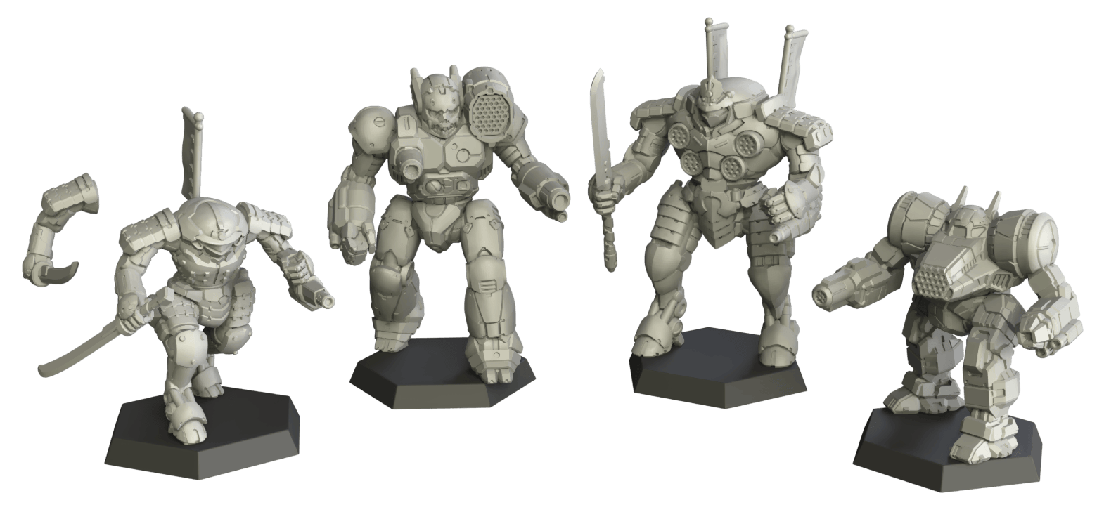 BattleTech: House Kurita Command Lance - Saltire Games