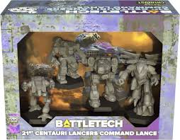Miniatures Games - Models Catalyst Game Labs 21st Centauri Lancers Command Lance