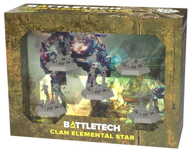 Battletech Clan Elemental Star - Saltire Games
