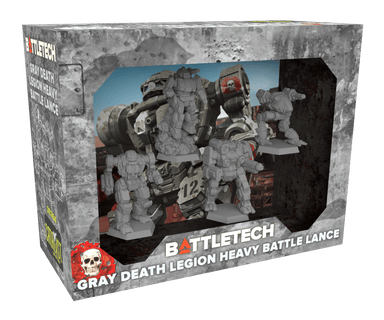 BattleTech: ForcePack: Gray Death Legion Heavy Battle Lance - Saltire Games