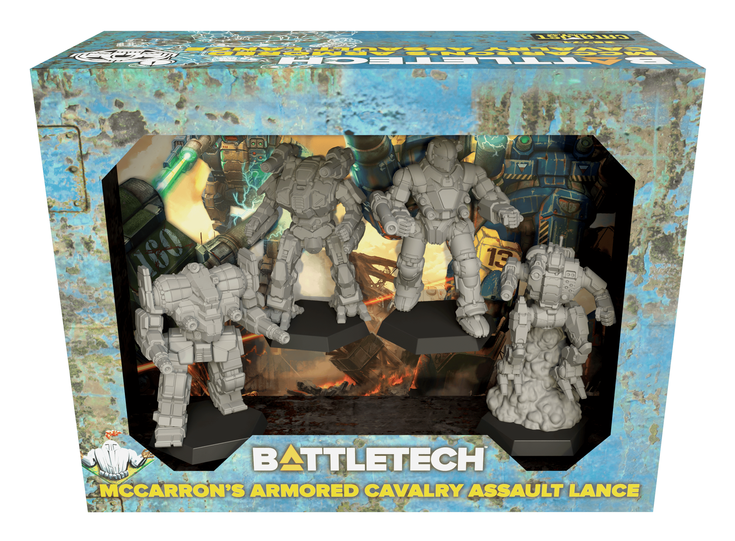 BattleTech: Forcepack: McCarron's Armored Cavalry Assault Lance - Saltire Games