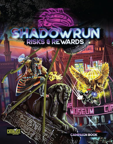 Shadowrun: Ancient Frontiers – Risks & Rewards Campaign Book for Shadowrun, Sixth World | Catalyst Game Labs RPG Sourcebook - Saltire Games
