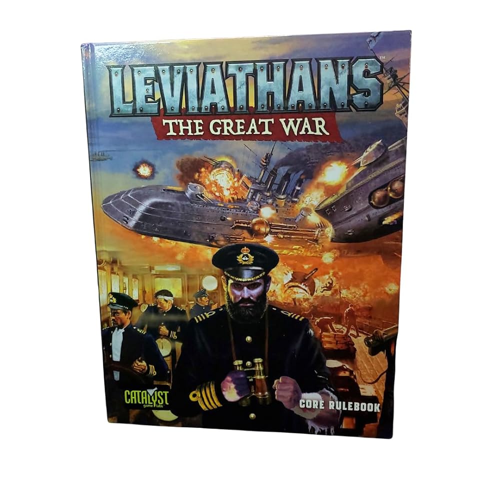 Catalyst Game Labs, Leviathans The Great War Rulebook - For Ages 14 and Up - Saltire Games