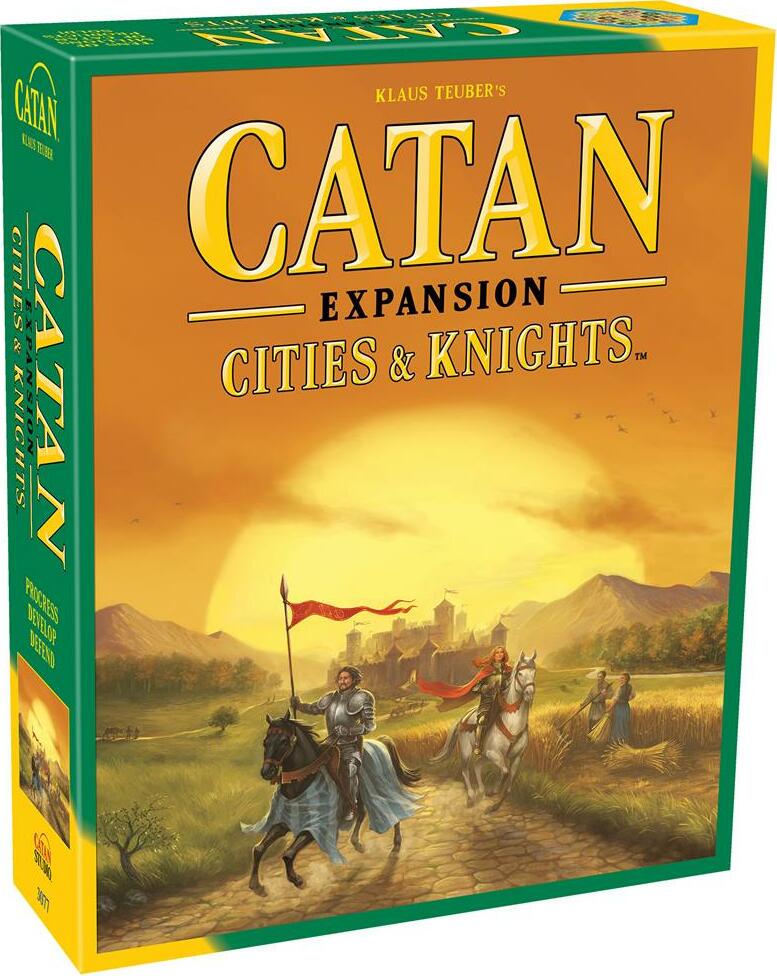 OLD CATAN: Cities & Knights Game Expansion - Saltire Games