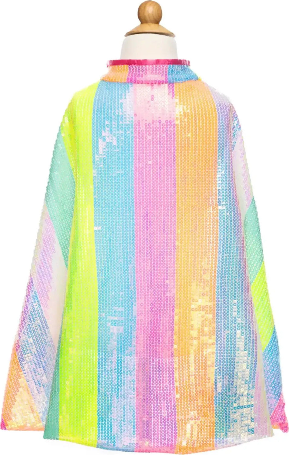 Stripy Sequins Cape - Saltire Games