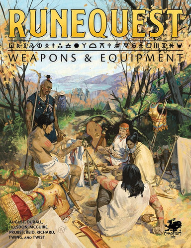 Role Playing Games Chaosium RuneQuest - Weapons & Equipment