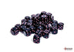Opaque Black/Pink d6 Dice Block (36 Dice) - Saltire Games