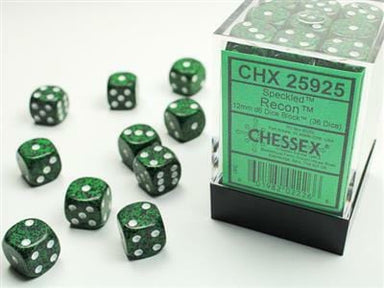 Speckled® 12mm D6 Recon™ Dice Block™ (36 dice) - Saltire Games