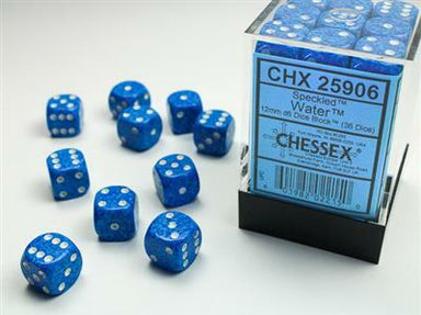 Speckled® 12mm D6 Water Dice Block™ (36 dice) - Saltire Games