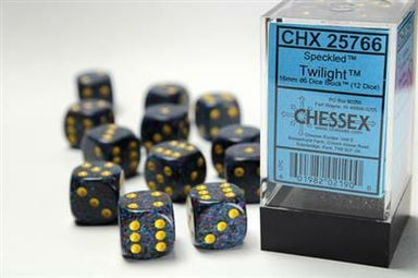 Speckled® 16mm D6 Twilight™ Dice Block™ (12 dice) - Saltire Games