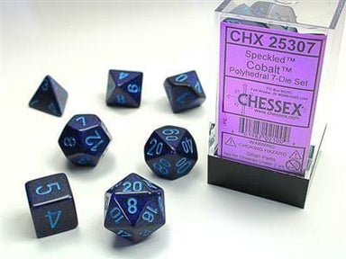 Speckled® Polyhedral Cobalt™ 7-Die Set - Saltire Games