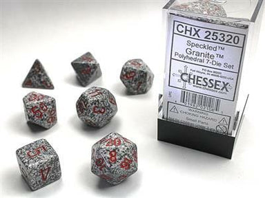 Speckled® Polyhedral Granite™ 7-Die Set - Saltire Games