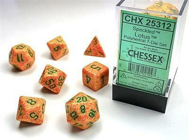 Speckled® Polyhedral Lotus™ 7-Die Set - Saltire Games