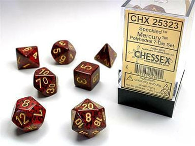 Speckled® Polyhedral Mercury™ 7-Die Set - Saltire Games