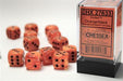 Vortex® 16mm D6 Orange/black Dice Block™ (12 dice) - Saltire Games