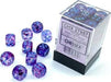 Nebula® 12mm D6 Nocturnal™/blue Luminary™ Dice Block™ (36 dice) - Saltire Games