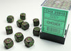 Speckled Earth 12mm d6 Dice Block (36 dice) - Saltire Games