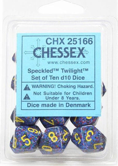 Speckled Twilight d10 set - Saltire Games