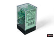 Borealis Kelp/light green Luminary Polyhedral 7-Dice Set - Saltire Games