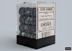 Brush Darkside/blue d6 Dice Block (36 Dice) - Saltire Games