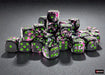 Brush Paintball/green d6 Dice Block (36 Dice) - Saltire Games