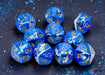 Brush Wavebreak/gold d10 Set - Saltire Games