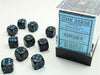 Speckled® 12mm D6 Blue Stars™ Dice Block™ (36 dice) - Saltire Games