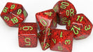 Speckled® Polyhedral Strawberry™ 7-Die Set - Saltire Games
