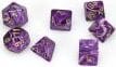 Vortex® Polyhedral Purple/gold 7-Die Set - Saltire Games