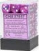 Festive® 12mm D6 Violet/white Dice Block™ (36 dice) - Saltire Games