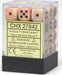 Festive Circus/black 12mm d6 Dice Block (36 dice) - Saltire Games