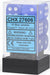 Frosted™ 16mm D6 Blue/white Dice Block™ (12 dice) - Saltire Games