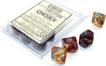 Primary/Blue Luminary D10 Set - Saltire Games