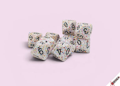 Speckled Birthday Set of Ten d10s - Saltire Games