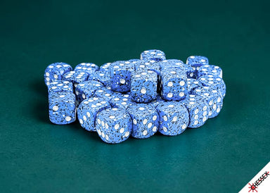 Speckled Ocean Stone 12mm d6 Dice Block (36 dice) - Saltire Games