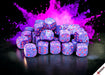Speckled Purple Passion 12mm d6 Dice Block (36 dice) - Saltire Games