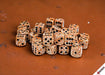 Speckled Rust 12mm d6 Dice Block (36 dice) - Saltire Games