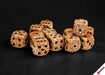 Speckled Rust 16mm d6 Dice Block (12 dice) - Saltire Games
