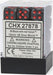 Velvet® 12mm D6 Black/red Dice Block™ (36 dice) - Saltire Games